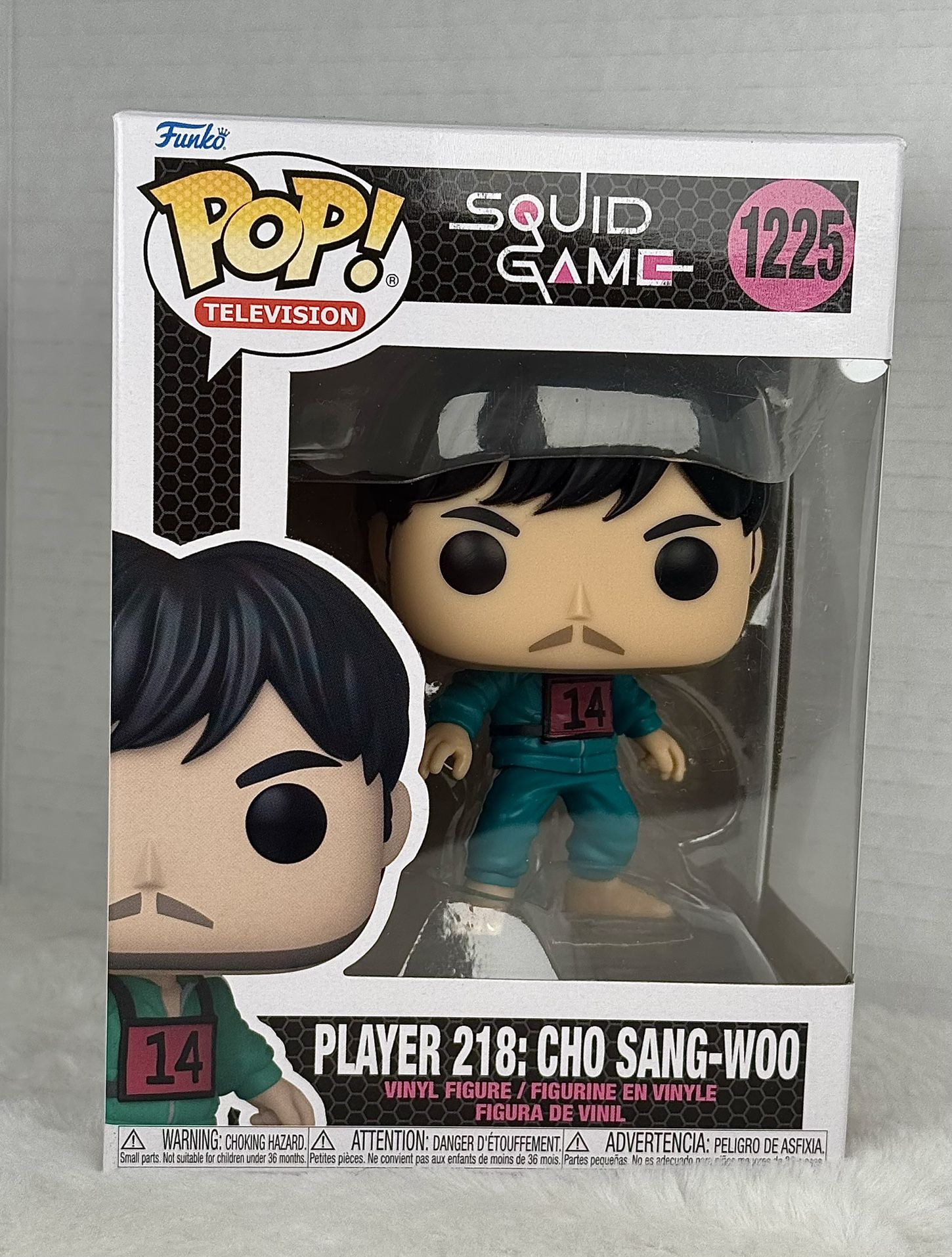 Funko POP! TV Squid Game Player 218: Cho Sang-woo 3.75" Vinyl Figure (#1225)