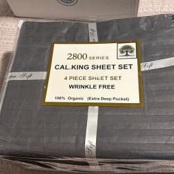 California King Size Sheet Set