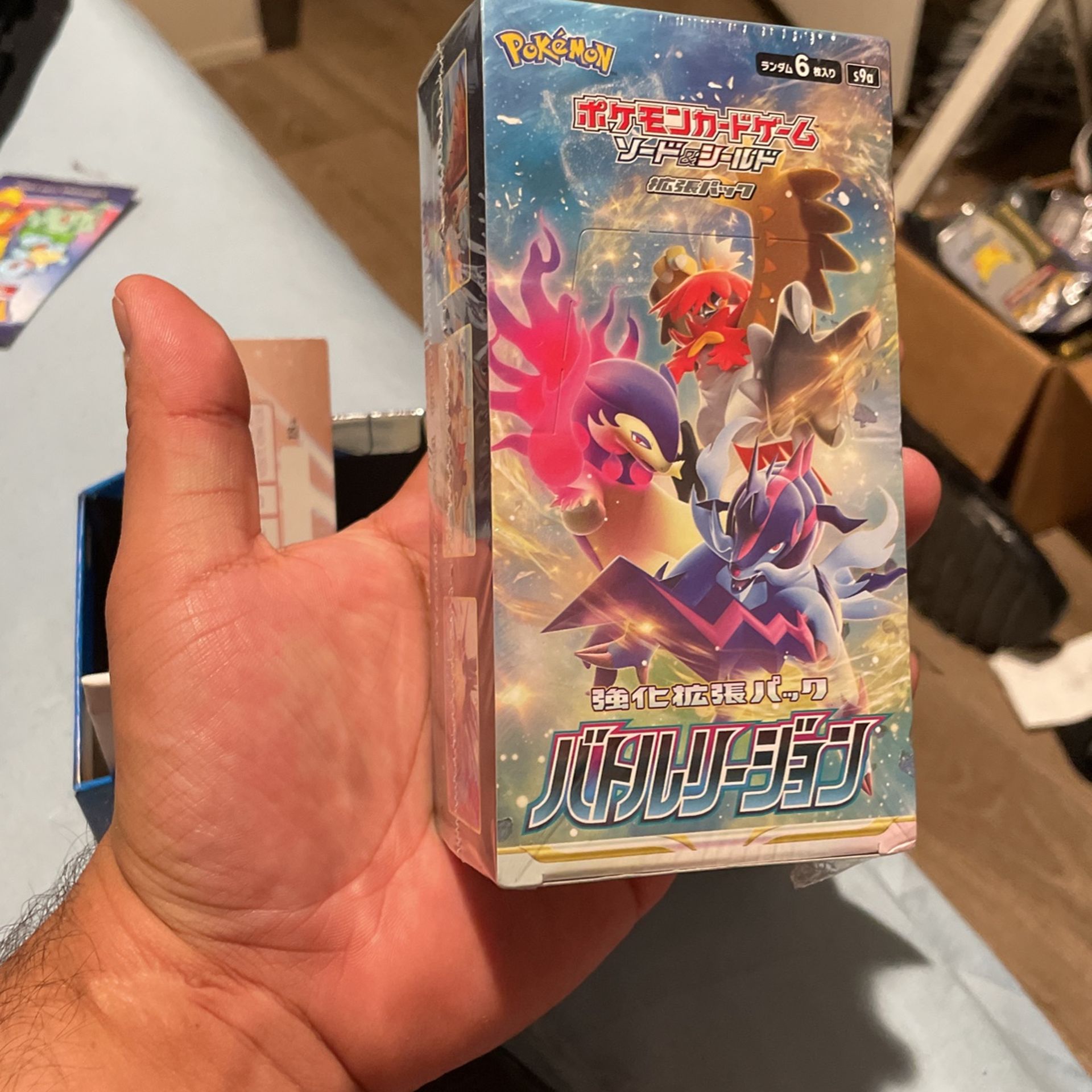 NEW Pokemon Card Game Sword & Shield "Battle Region" Box 2021 S9A From Japan