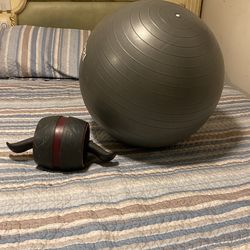 Balón De Yoga Y Deslizador