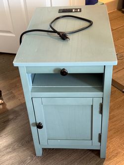 End Table - 2 matching Blue