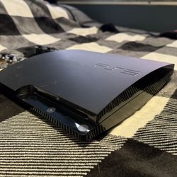 Ps3 Slim Console with Games & Controllers 