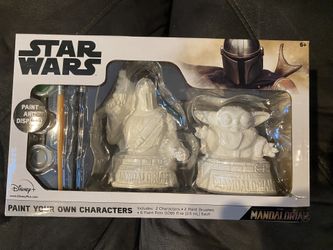 Disney Star Wars, Mandalorian , Paint Your Own Characters