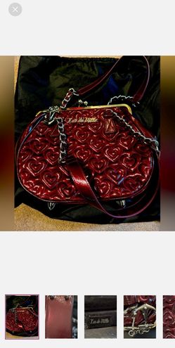 Lux de ville heart purse