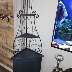 Corner Iron Shelving 
