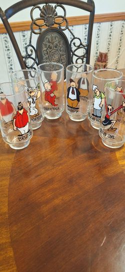 Collectible Popeye Glasses