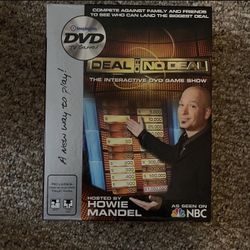 Deal or No Deal TV DVD game. 