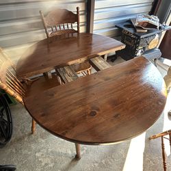 Old Table And Chairs 