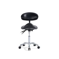 Saddle Stool Chair with Back
