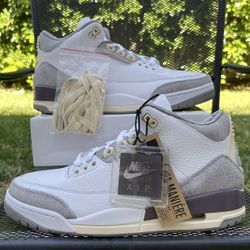 jordan 3 retro amm m size 10.5/12