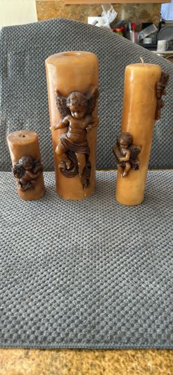 3 velas de ángeles