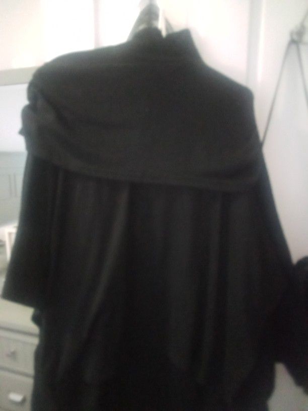 brand  new black shawl size medium
