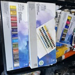 Brand New Watercolor Paint Palettes