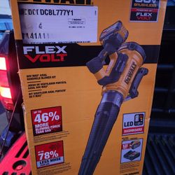 Dewalt FLEXVOLT 60V 760CFM BLOWER w/12AH Battery