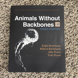 Animals without back bones third edition