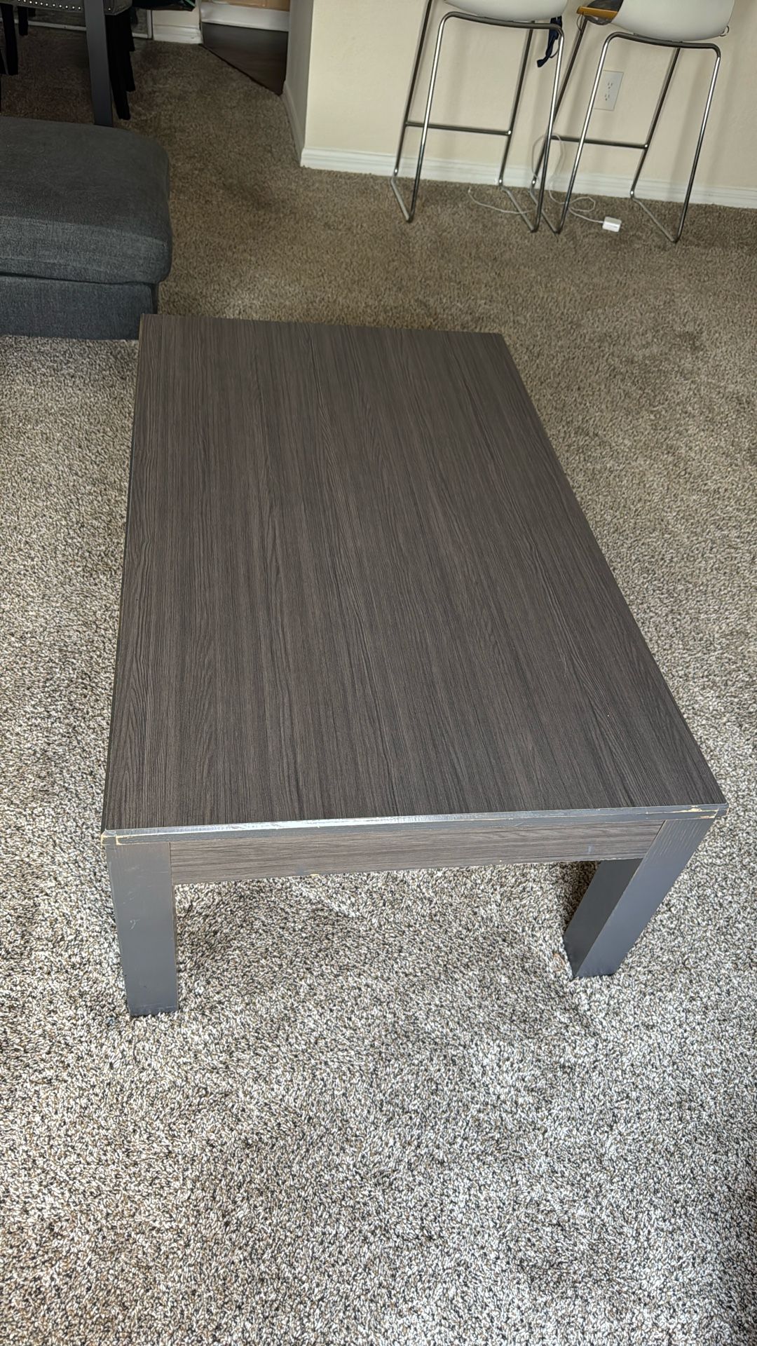 Complete Living Room Set And Matching Dining Room Set Gray Color