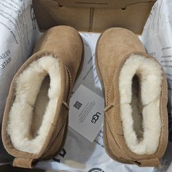 NEW UGG CLASSIC ULTRA MINI IN CHESTNUT 