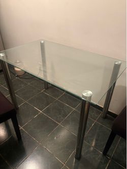 Glass table