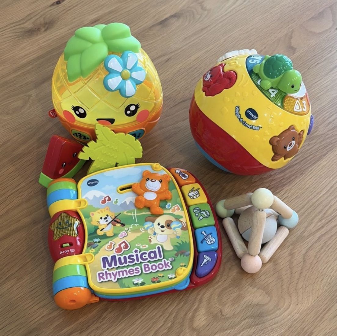 Baby Toys Bundle - Vtech & Fisher Price & Plan Toys