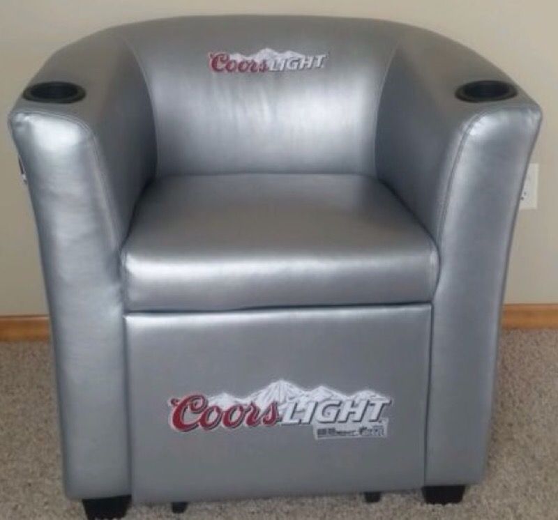 Coors Light Mancave Lounge Chair w/ Speakers