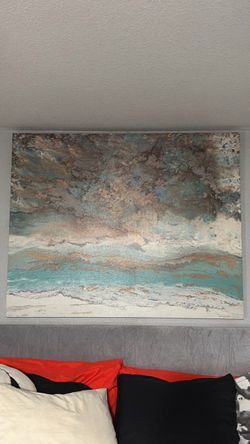 Abstract Ocean Canvas Wall Art