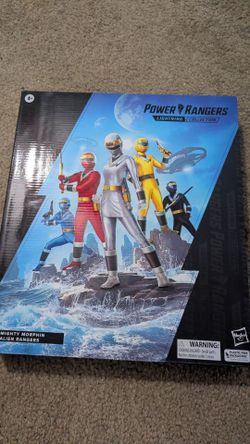 Power Rangers Lightning Collection Mighty Morphin Alien Rangers set