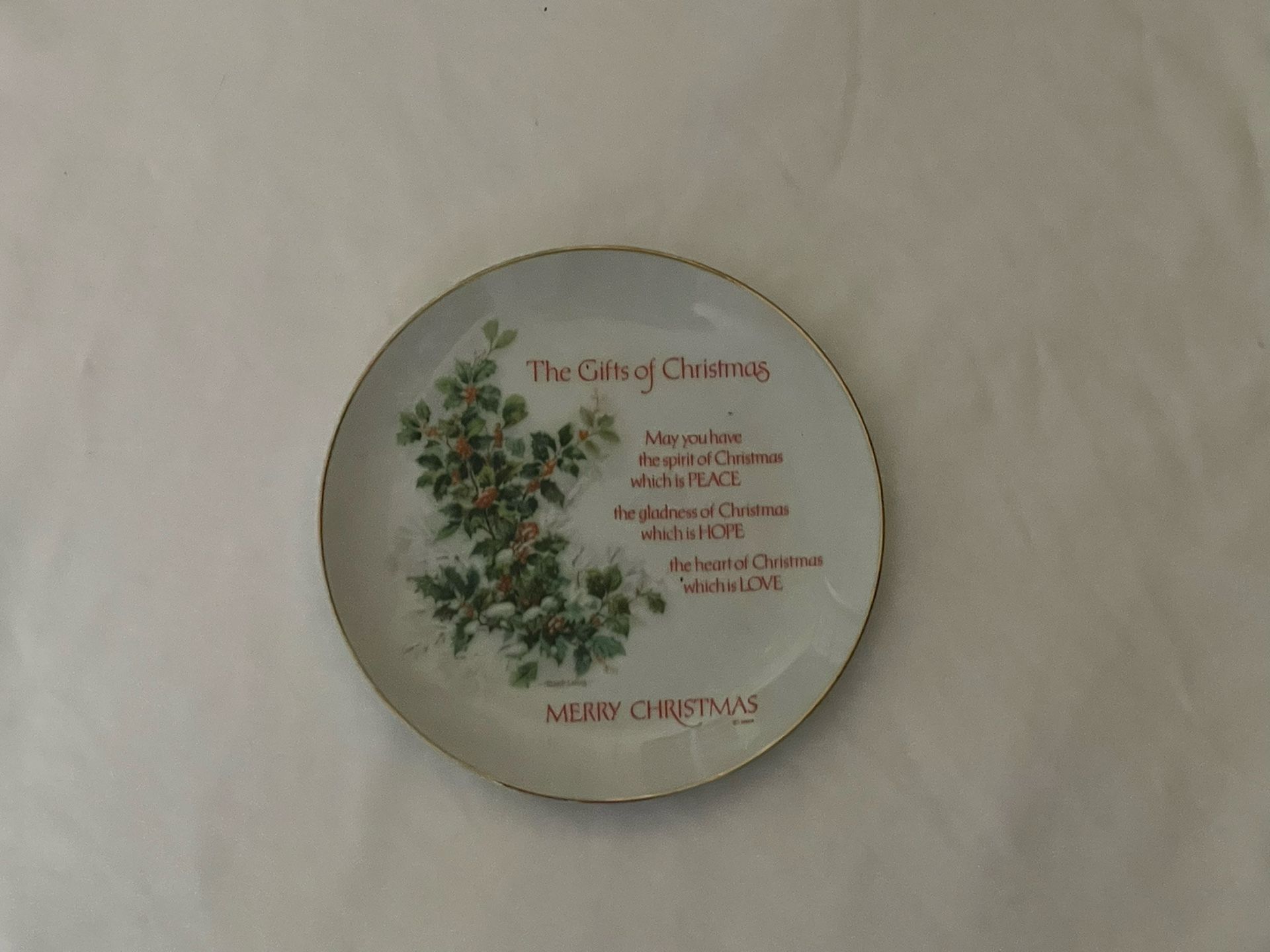 Christmas Decorative Plate