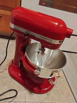 Kitchen Aid Mixer Professional 5 Plus Red