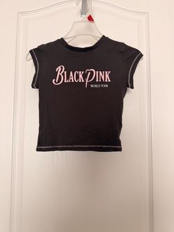 H&M Kids BLACKPINK Graphic Top Size 8-10