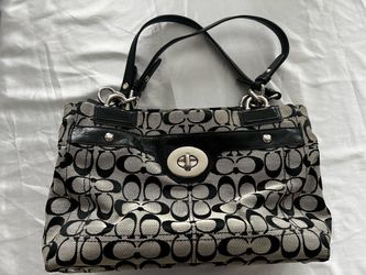 Coach Penelope Signature Satchel / Carryall Bag