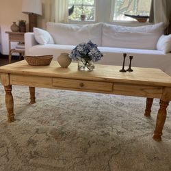 Small wood coffee table!!