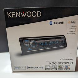 Kenwood KDC-BT728HD Bluetooth HD Radio Car Stereo Receiver with Alexa & SiriusXM Ready