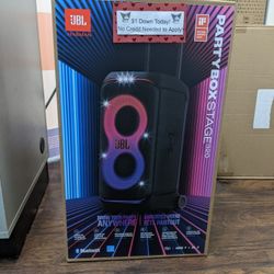 New-JBL Partybox Stage 320 - Bluetooth Speaker - Payments Available - Pay $1 Down To take It home