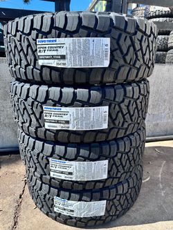 Toyo open country RT trail 285/70R17