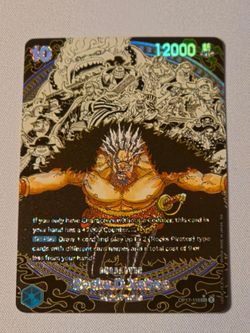 Rocks OP17-118 SEC-SP Manga Alt Art Pirate Crew Super Parallel OP-17