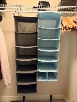 Storage hanging organizers
