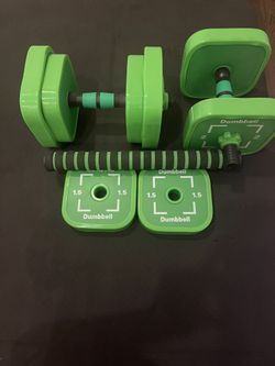 Dumbbell Barbell Set 33lb