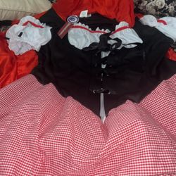 Plus Size Litte Red Riding Hood 3x 