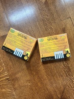 New HALLOWEEN Teeny Orange Lights 140 Lights Per Strand Two Strands