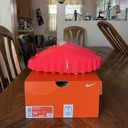 Nike Mind 001 Slide Solar Red Size 10