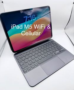 M5 iPad Pro 11” WiFi + Cellular 5G with Magic Keyboard
