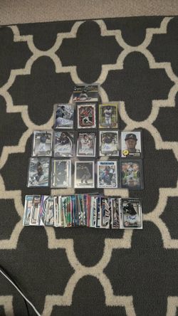 Baseball cards send offers or trades