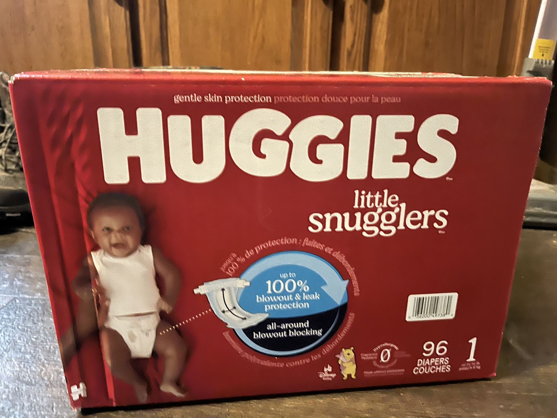 Size 1 Unopened Box And Opened Pack