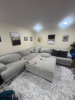 Free couch,ottoman  and rug