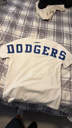LA Dodgers White Graphic T-Shirt