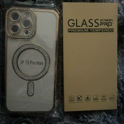 Iphone 13 Pro Max Phone case + Screen Protector 
