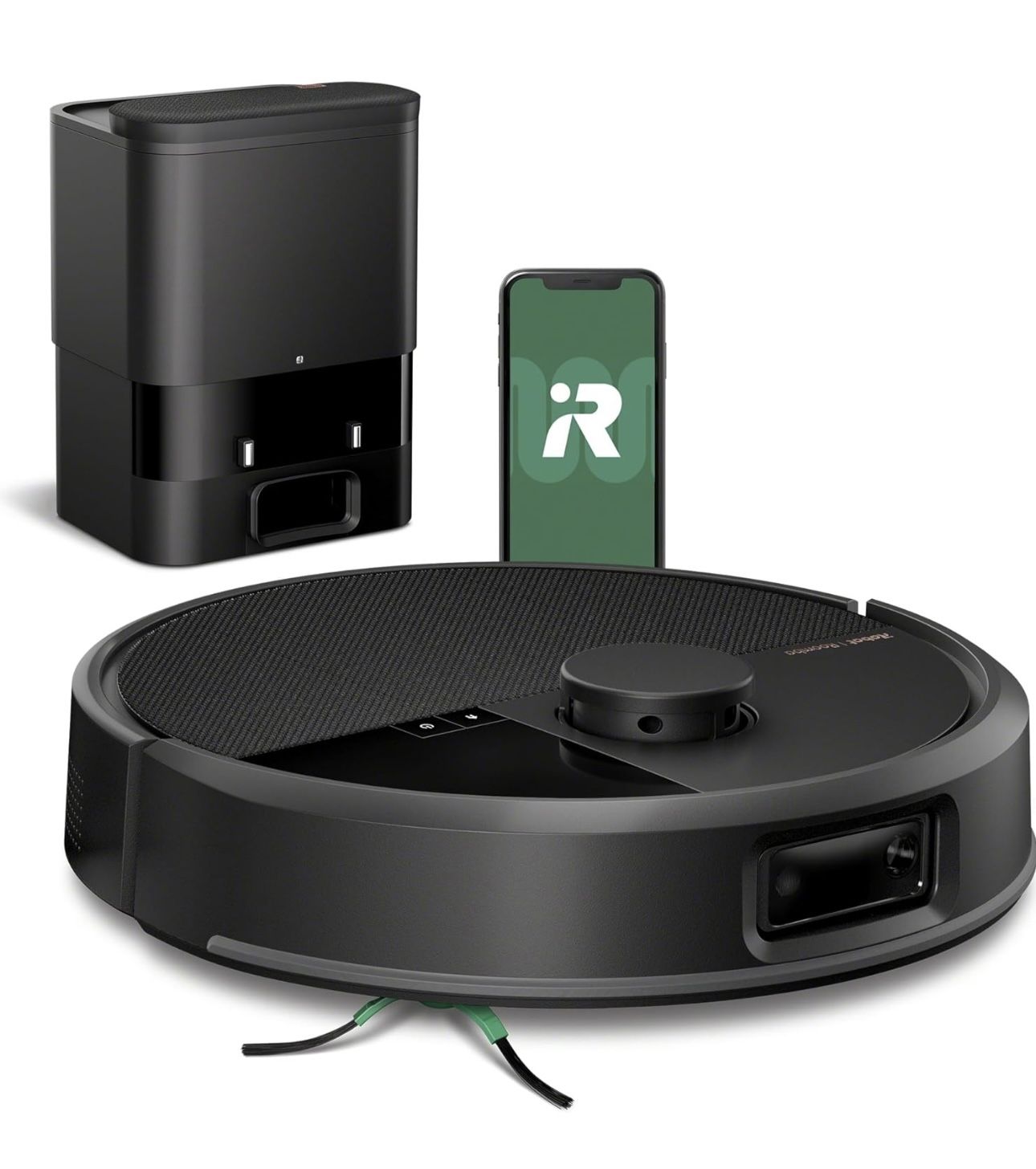 iRobot Roomba Max 705 Vac Robot Vacuum + AutoEmpty Dock - Extreme Power-Lifting Suction, Anti-Tangle Dual Rubber Brushes, Self-Empties, Recognizes and