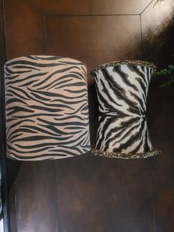 Animal Print Lampshades