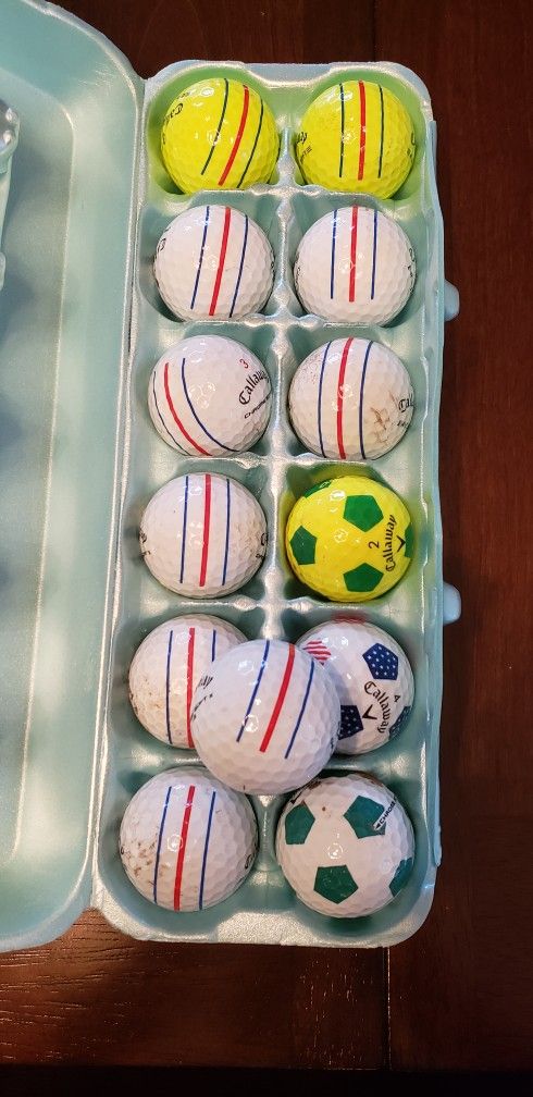 13 Callaway Golf Balls CHROMESOFT