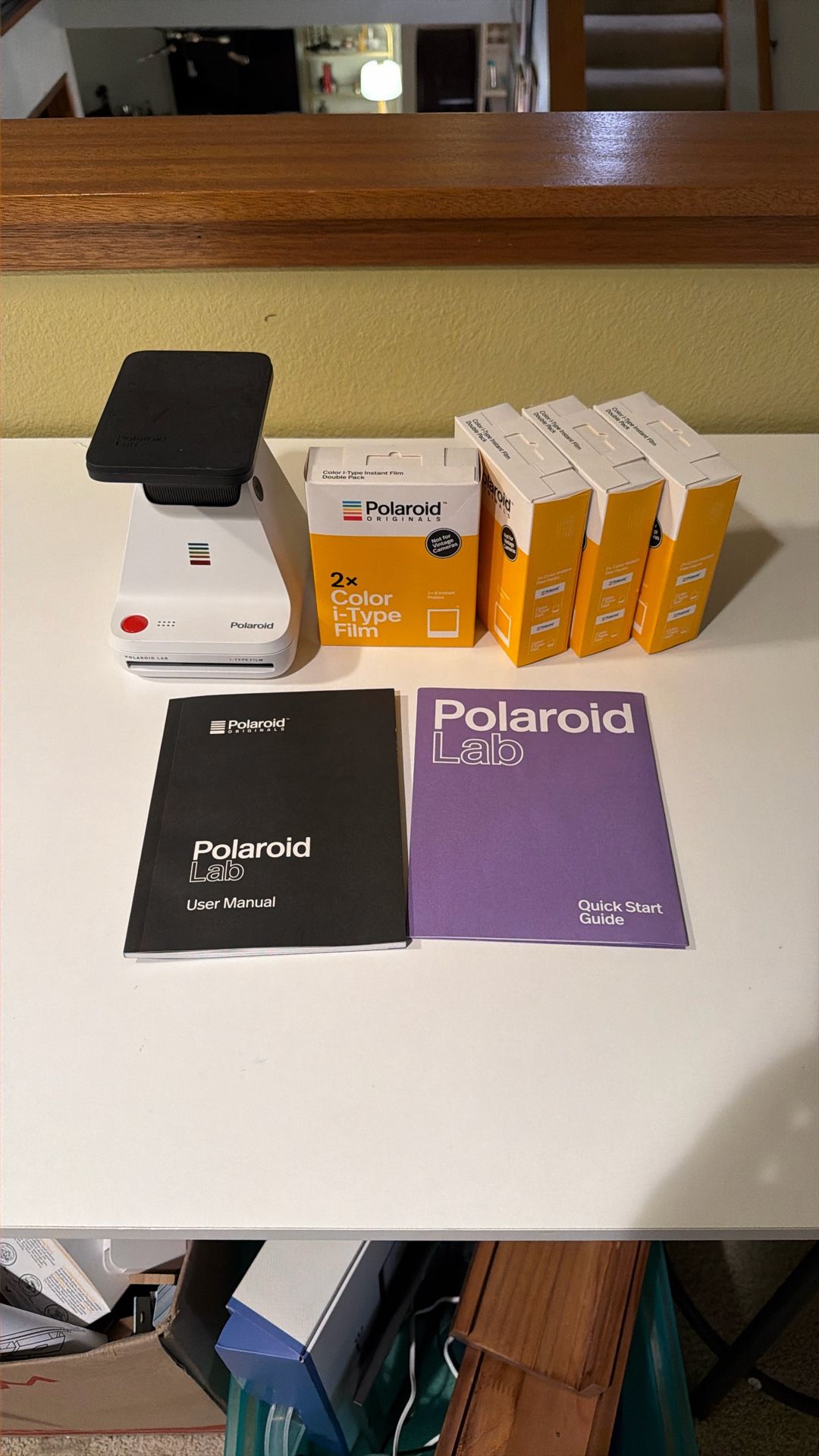 Polaroid Lab and Film